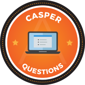 Casper questions badge